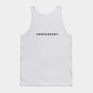 URANUS 2324 Black Font 1 | Freenbecky Movie Uranus2324 Tank Top